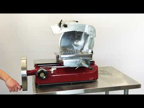 Refurbished Berkel 330M 13" Prosciutto Meat Cheese Slicer Manual Countertop Slice Machine