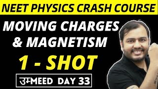 MOVING CHARGES AND MAGNETISM in One Shot  All Conc