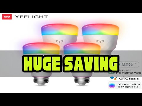 Yeelight Smart LED Bulb W3 E26 Color/White Ambient Light Wifi Voice Control 1700K~6500K For Mi Home