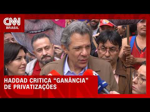 Haddad critica o setor privado em agenda na capital paulista | CNN 360