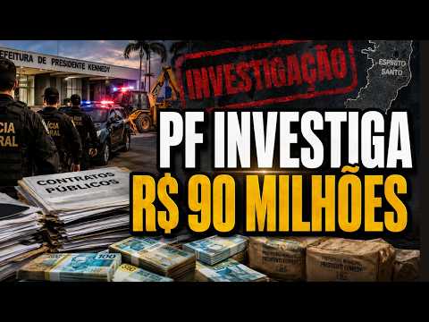 PF INVESTIGA CONTRATOS DE R$ 90 MILHÕES NO ESPÍRITO SANTO