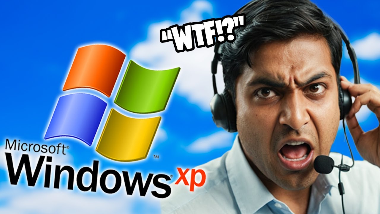 Trolling GTA Admins with WINDOWS XP During a PC Check