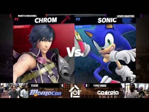 Marietta Smash Kings 4/13/19 - Stache(Chrom) VS Typo| Sonido(Sonic)- Losers Quarters