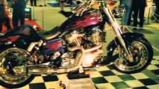 CUSTOMS DESIGNED BY PHIL HARWOOD...MADE BY KING PIN CHOPPERS