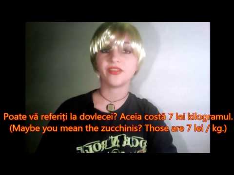 Romanian in Use - At the Grocery Store