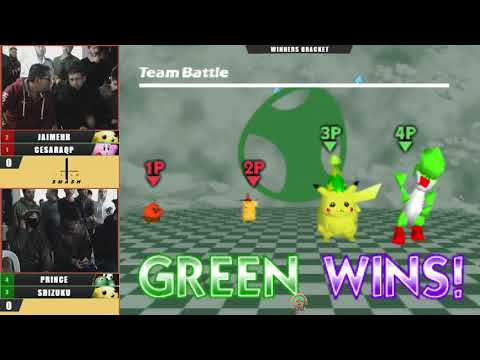 Inka Fest 2019 - JaimeHR & Cesar Vs. Prince & Shizuku - Super Smash Bros. Winners Bracket