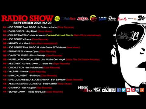 Jb Radio Show By JOE BERTE' September 2025 N.120