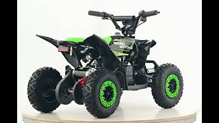 Elektrisches Kinder-Quad Beneo Motors Raptor grün - 800W