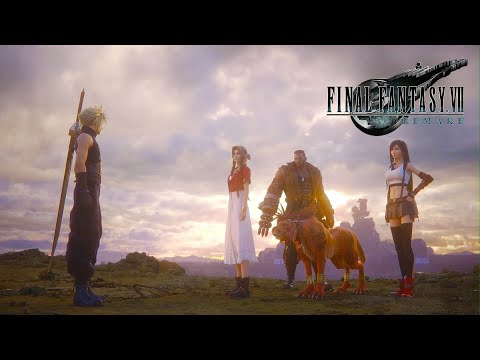Final Fantasy VII Remake Ending (Post Update) Final Cinematic Cutscene