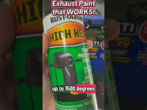 Exhaust Paint that actually WORKS!  #Mopar #rustoleum #classiccars