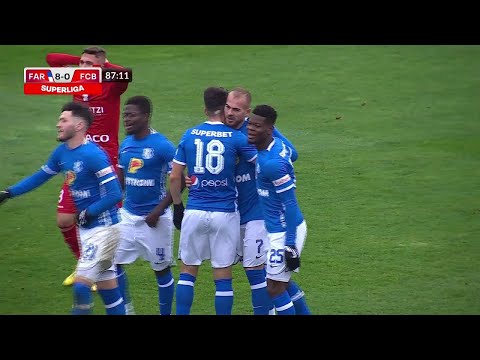 REZUMAT | Farul - Botoșani 8-0. Scorul campionatului, Hagi visează la titlu