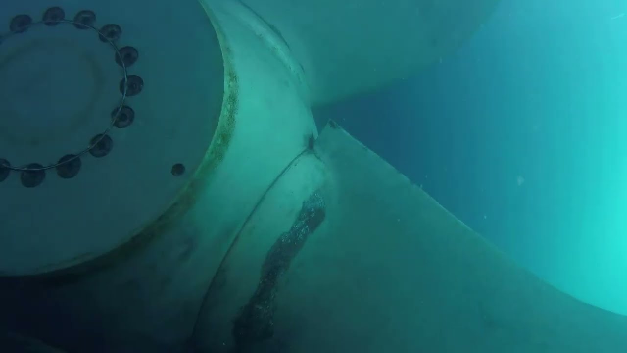 ROV INSPECTION - Inspeção subaquatica - 7SEAS SERVICE - Main propeller1