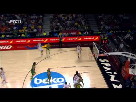 Srbija - Brazil 84:56 četvrtfinale svetskog prvenstva Španija 2014
