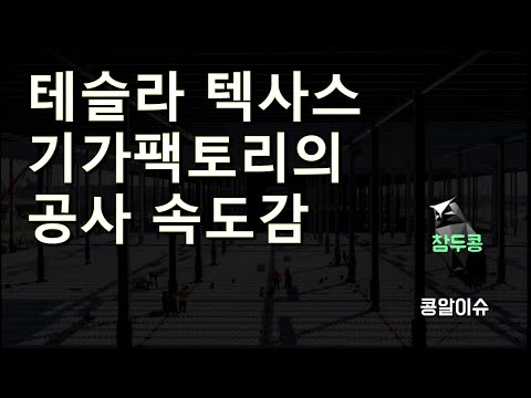 텍사스 기가팩토리 흔한 공사속도 수준_feat.격자무늬(Plaid) / Texas GigaFactory