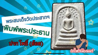พระแท้ดูยังไง??? #พระสมเด็จวัดประสาทฯ #พิมพ์ปรกโพธิ์ย้อย #เอกไพรัชเมืองนนท์