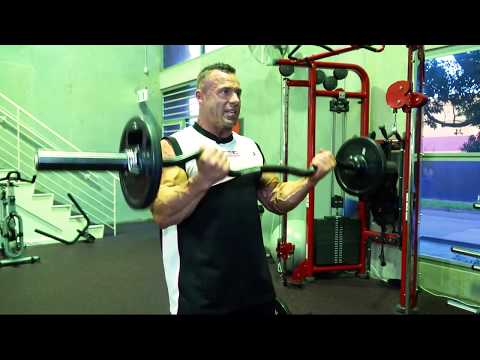 Baseball biceps: EZ-curl bar variations for big biceps