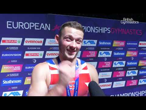 GOLD!!! Dominick Cunningham is Floor European Champion 2018