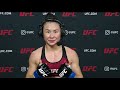 UFC Vegas 13: Yan Xiaonan Interview after Unanimous Decision Win