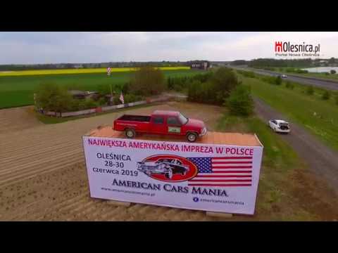 Krótka zajawka 2 American Cars Mania 2019 w Oleśnicy