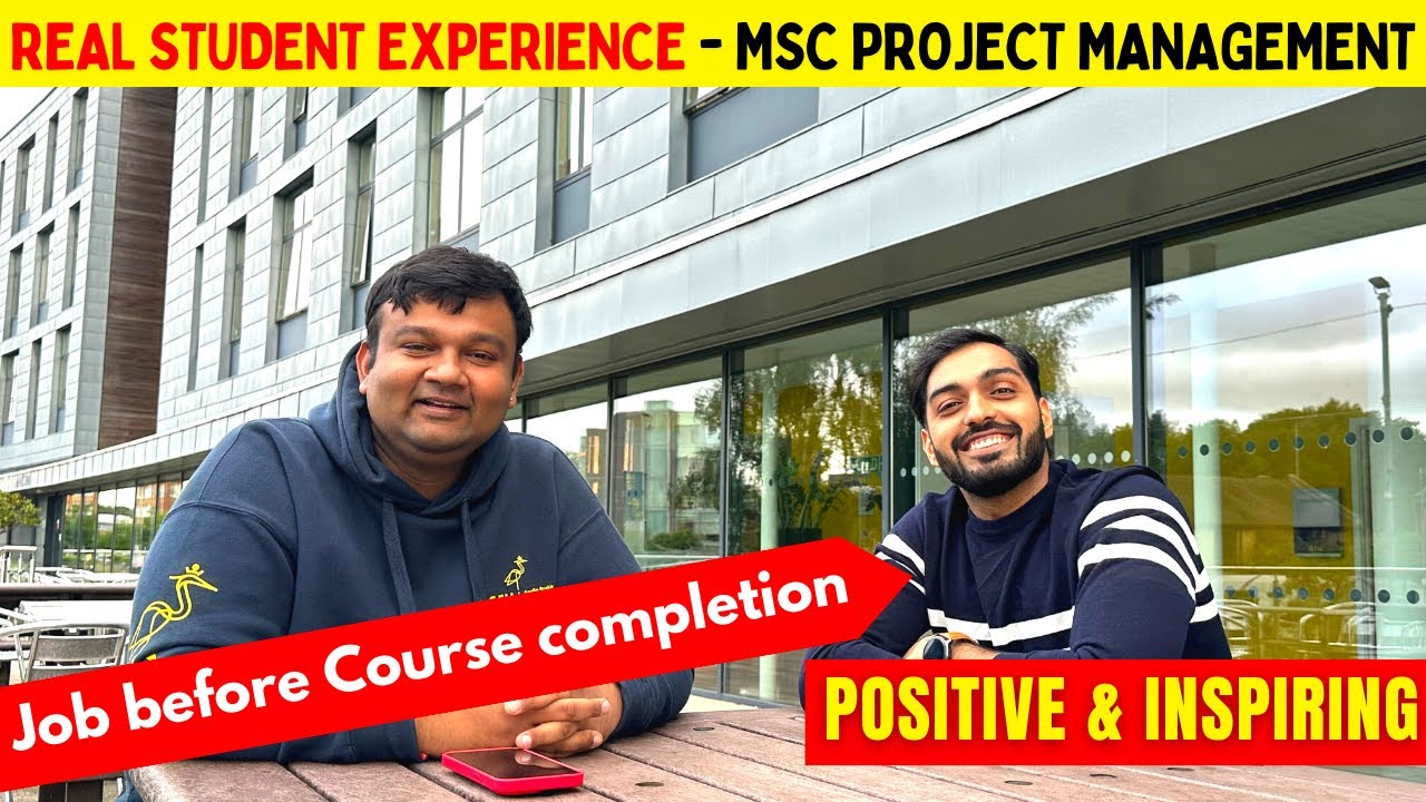 MSc Project Management in UK - Real student experience | How to get a job in UK? | #ukstudentlife