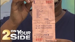 Dry cleaner leaves customers high and dry, looking for their clothes after abrupt closure