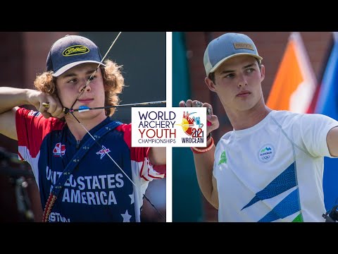 Sawyer Sullivan v Aljaz Matja Brenk — compound cadet men gold|Wroclaw 2021 World Youth Championships