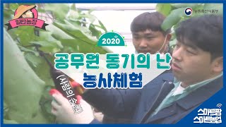 [공무원 동기의 난] 묘한 기류의 농사체험! 스마트팜? 일반농장? 흙 튀기는 그 현장영상 대공개
