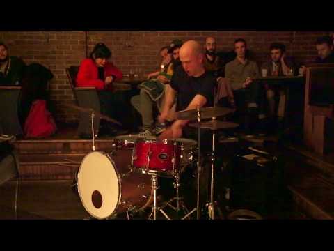 Chris Corsano - solo drums - at Manhattan Inn, Brooklyn - Oct 28 2016
