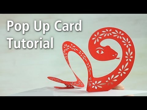 Pop Up Card Tutorial "Snake"