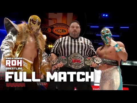 FULL MATCH Bandido vs. Máscara Dorada | ROH World Championship | ROH x CMLL Global Wars México 2025
