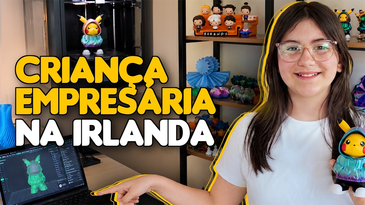 BRASILEIRA DE 12 ANOS COMEÇOU UM NEGÓCIO NA IRLANDA