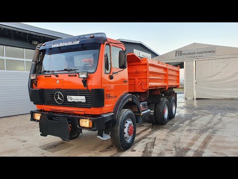 MERCEDES BENZ 2628 K 6x6 meiller tipper - FIŠ TRUCKS SLOVENIA