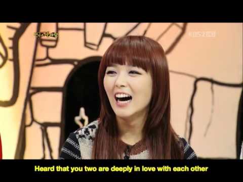 [ENG SUB] Sunye being asked about Mr.Jjinta on HELLO Talkshow