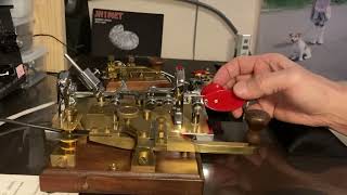 Vibroplex Bug Key, Rondom letters