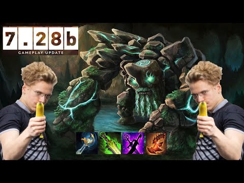 [DOTA 2] OG.TOPSON - TINY the STONE GIANT - MIDLANE - 7.28B - DOTA 2 FULL GAMEPLAY