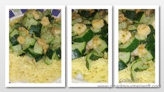 Riso basmati con gamberetti e zucchine | LIGHT