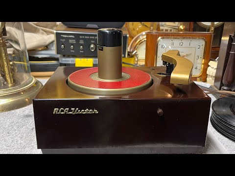 Repair and Restoration of an RCA Victor 45-J, 1950 Part 3