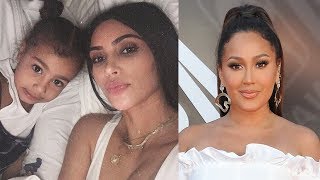 Kim Kardashian JOKES That Rob's Ex Adrienne Bailon Could've Been North's 'Auntie'