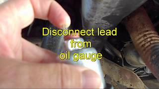 How to test oil pressure switch and oil pressure Chevy/GMC