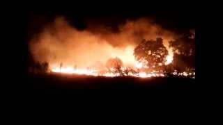 preview picture of video 'Incendio Forestal en Urb. Las Marias de Torrelodones (2 8 2014)'