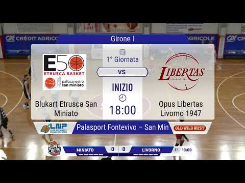 Supercoppa 2020 - Etrusca San Miniato vs Opus Libertas Livorno 1947