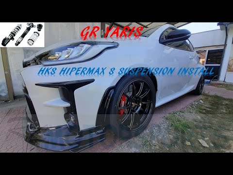 GR YARIS (GRヤリス) HKS HIPEMAX S INSTALLATION