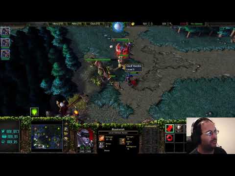 Learning Night Elf - Ancient of War Creeping Tutorials - Northern Isles