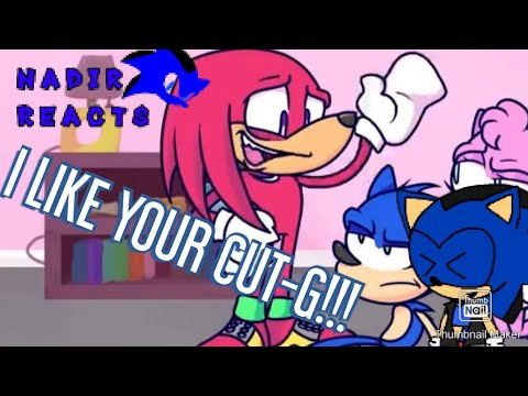 I LIKE UR CUT-G!!/ Nadir's React : Quillin'Out Sonic Revved up Ep 4 (Animation)