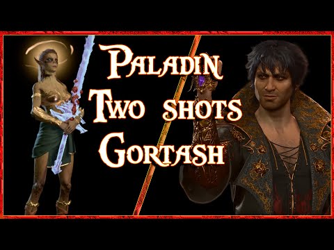 Solo Paladin melts Gortash (tactician) | Baldur's Gate 3