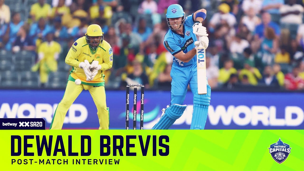 Dewald Brevis, Pretoria Capitals | JSKvPC Post-match interview