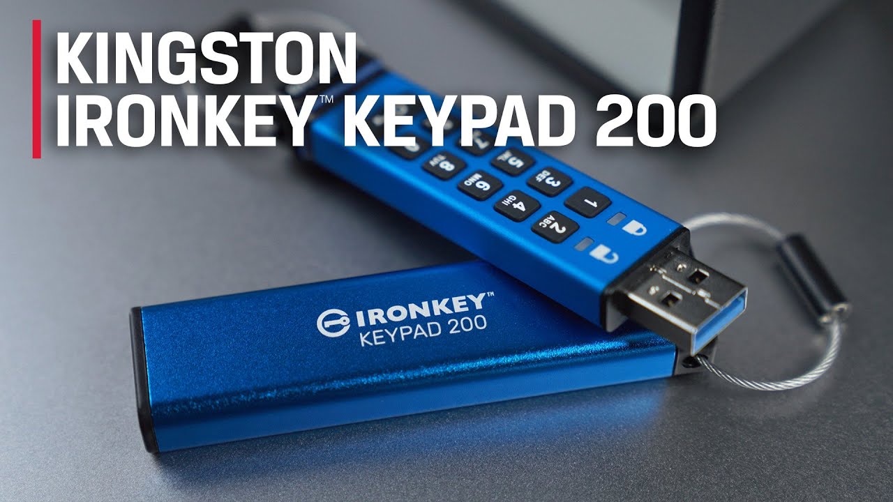 Kingston Clé USB IronKey Keypad 200 16 GB