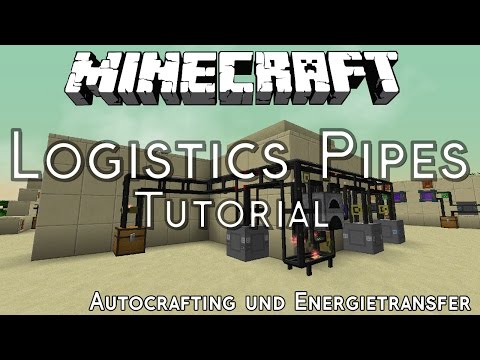 Logistics Pipes - Autocrafting und Energietransfer - Minecraft Tutorial