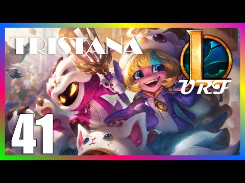 Pengu Cosplay Tristana Chroma URF 🤯 League of Legends - Gameplay #41 (PC) 16/9/14