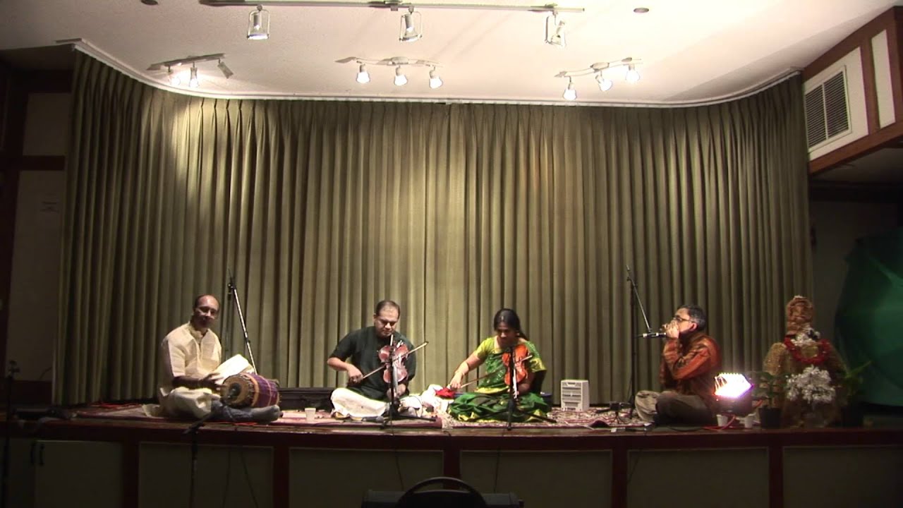 Carnatic Violin duo - Varnam on Muruga, Garudadwani Ragam,